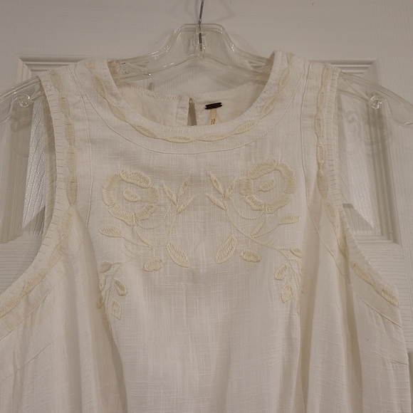Free People Birds of a Feather white dress Size 6 - Picture 3 of 8